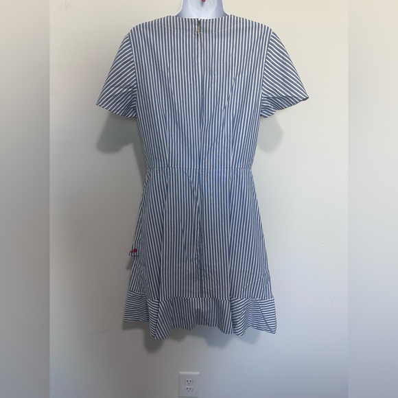 Draper James Striped Mini Dress with Ruffle Detail - Picture 7 of 11